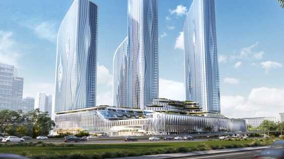 В Москве построят небоскребы по проекту бюро Zaha Hadid