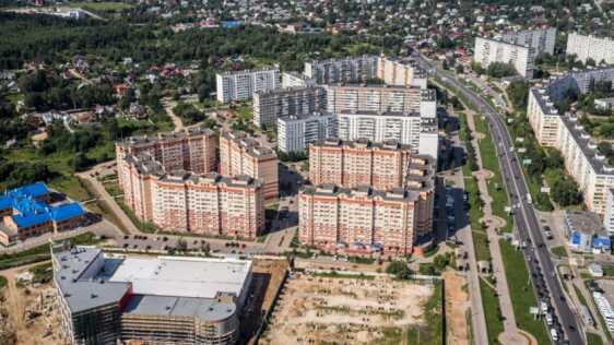 Подмосковье стало лидирующим регионом по вводу жилья в России
