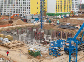 жилой комплекс Бунинские луга ход строительства - Сентябрь 2017