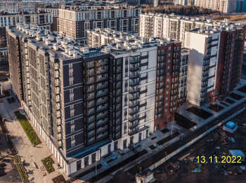 жилой комплекс Полис Приморский ход строительства - Ноябрь 2022