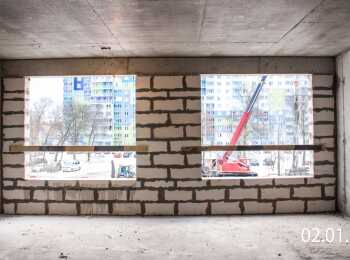 фото строительства жк Ladozhsky Avenir Январь 2023