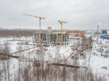 жилой комплекс Волга парк ход строительства - Январь 2023