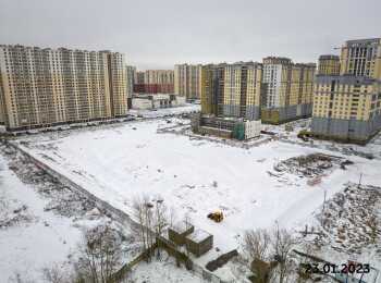 жилой комплекс Zoom на Неве ход строительства - Январь 2023