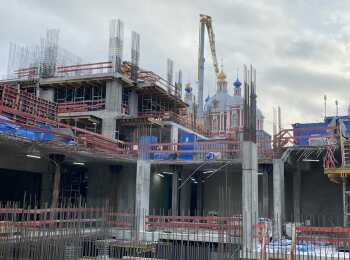 ЖК Русские сезоны ход строительства - Январь 2023