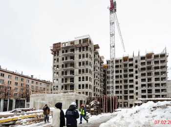 ЖК Лисичанская, 22 ход строительства - Февраль 2023