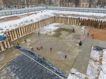 Петровский парк II (РГ-Девелопмент) ход строительства на Март 2023
