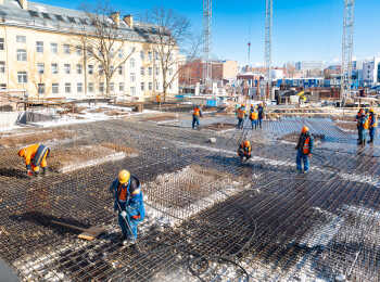 GloraX City Балтийская ход строительства на Март 2023