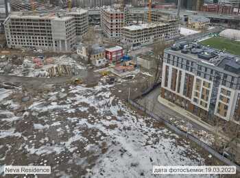 жилой комплекс Neva Residence ход строительства - Март 2023