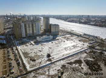 жилой комплекс Zoom на Неве ход строительства - Март 2023
