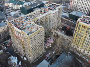 жилой комплекс ID Moskovskiy ход строительства - Март 2023