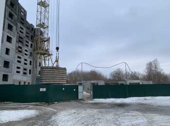 жилой комплекс Новоокский ход строительства - Апрель 2023