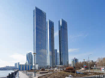 ЖК Capital Towers ход строительства - Апрель 2023