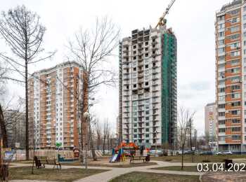 фото строительства жк по проезду Дежнева, 30 Апрель 2023