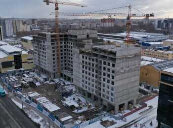 жилой комплекс Ladozhsky Avenir ход строительства - Апрель 2023