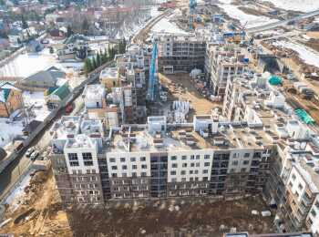 жилой комплекс Императорские Мытищи ход строительства - Апрель 2023