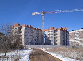 фото строительства жк Высоцкий Апрель 2023