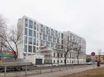 фото строительства жк Дом на Прилукской Апрель 2023