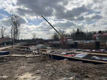 фото строительства жк Экоград Новый Катуар Апрель 2023