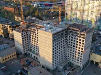 Ladozhsky Avenir ход строительства на Май 2023