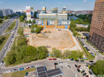 ЖК Варшавские ворота ход строительства - Май 2023