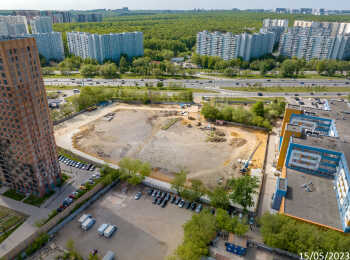 ЖК Варшавские ворота ход строительства - Май 2023