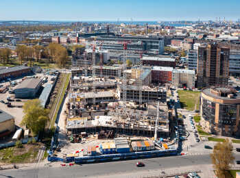 GloraX City Балтийская ход строительства на Май 2023