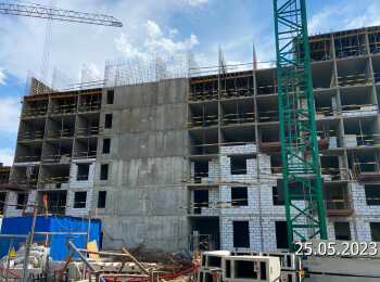 жилой комплекс Астрид ход строительства - Май 2023