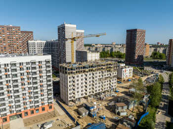 фото строительства жк Московский квартал Май 2023
