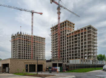 жилой комплекс Level Селигерская ход строительства - Май 2023