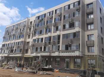 жилой комплекс Пироговская Ривьера ход строительства - Май 2023
