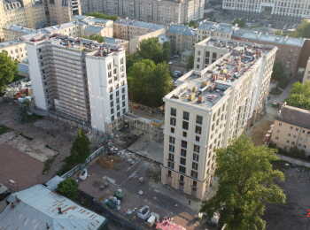 жилой комплекс ID Moskovskiy ход строительства - Май 2023