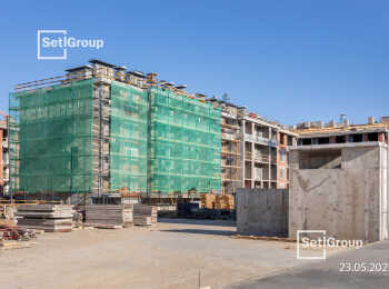ЖК Дворцовый фасад ход строительства - Май 2023