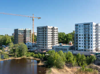 фото строительства жк Малая Финляндия Май 2023