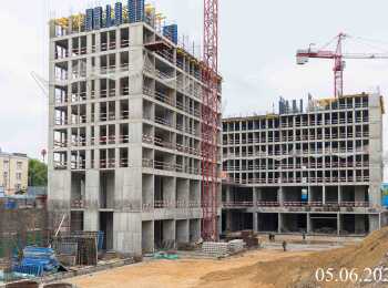 жилой комплекс MyPriority Dubrovka ход строительства - Июнь 2023