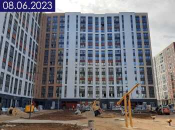 жилой комплекс Первый Ленинградский ход строительства - Июнь 2023