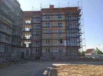 жилой комплекс Высоцкий ход строительства - Июнь 2023