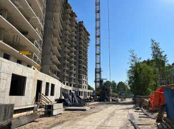 жилой комплекс Левитан ход строительства - Июнь 2023
