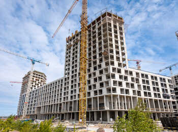 жилой комплекс GloraX Premium Vasileostrovsky ход строительства - Июнь 2023