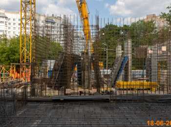 ЖК Кузьминский лес ход строительства - Июнь 2023
