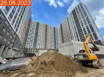 1-й Лермонтовский ход строительства на Июнь 2023