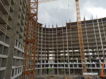 жилой комплекс Мытищи-Сити ход строительства - Июнь 2023