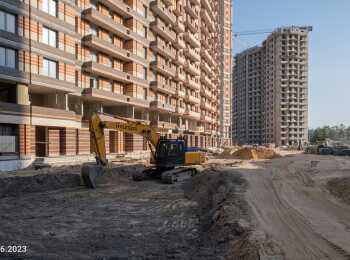ЖК Приморский квартал ход строительства - Июнь 2023
