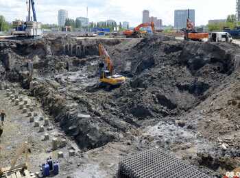 жилой комплекс Nagatino i-Land ход строительства - Июнь 2023
