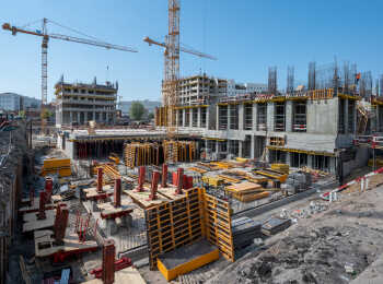 жилой комплекс Level Южнопортовая ход строительства - Июнь 2023