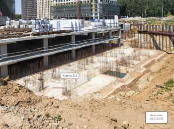 жилой комплекс Тропарево Парк ход строительства - Июль 2023