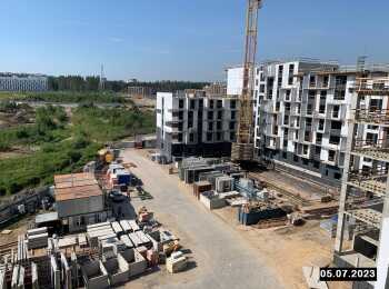 ЖК Sertolovo Park ход строительства - Июль 2023