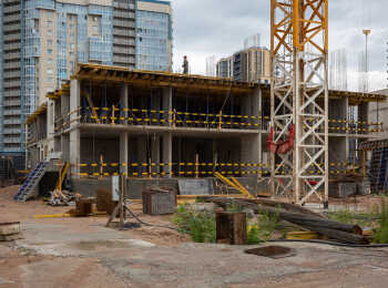 фото строительства жк Аквилон Zalive Июль 2023