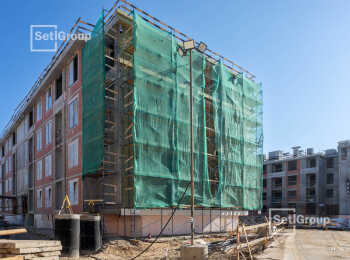 ЖК Дворцовый фасад ход строительства - Июнь 2023