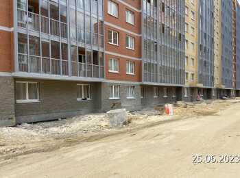 Живи в Рыбацком ход строительства на Июнь 2023