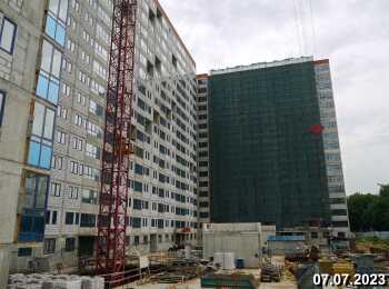 жилой комплекс Ивантеевка 2020 ход строительства - Июль 2023